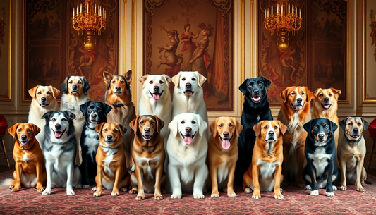 15 Dog Breeds Associated with Royalty