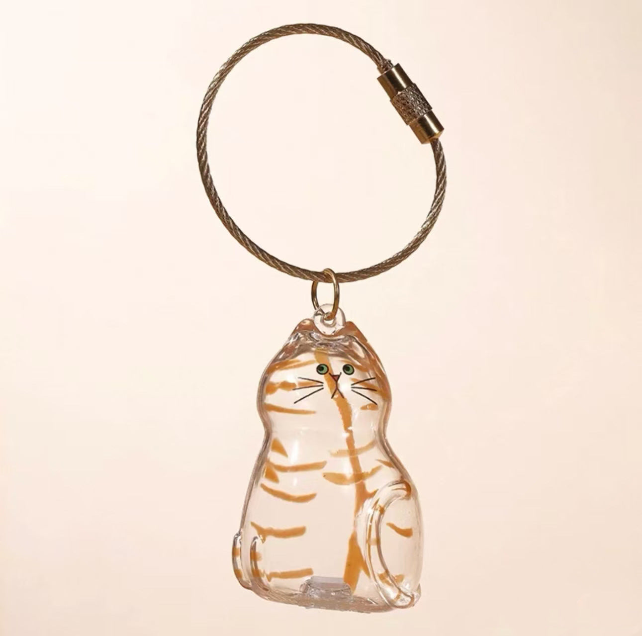 Transparent Cat and Dog Hair Storage Capsule