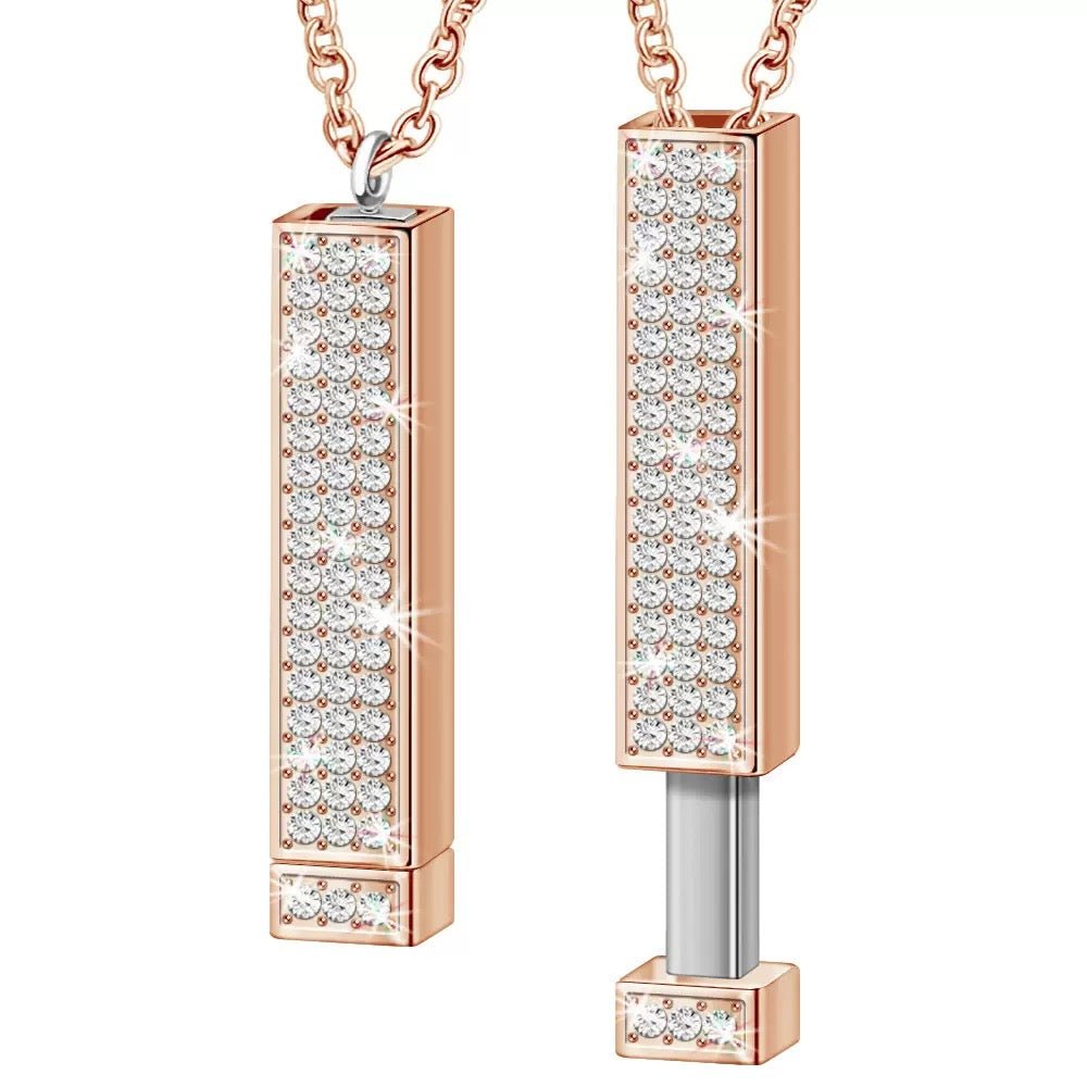 Personalized Hidden Message Bar Necklace