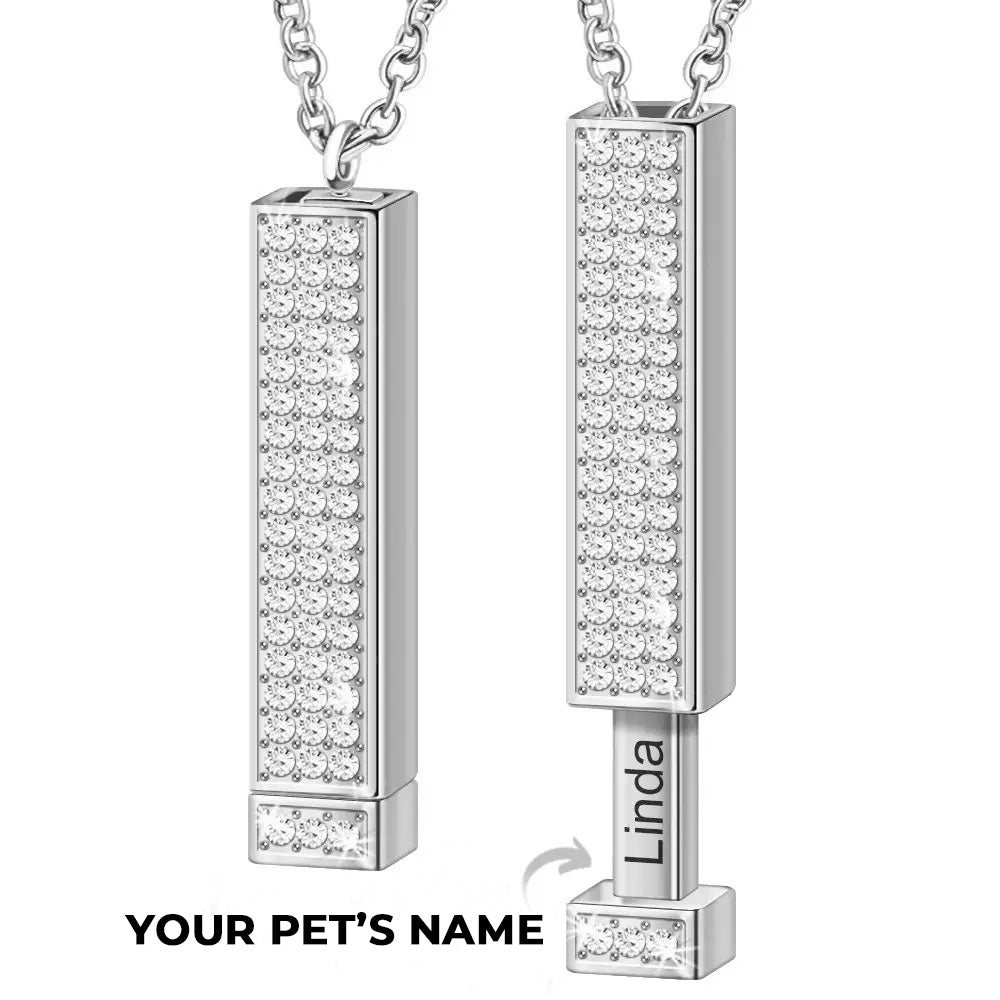Personalized Hidden Message Bar Necklace