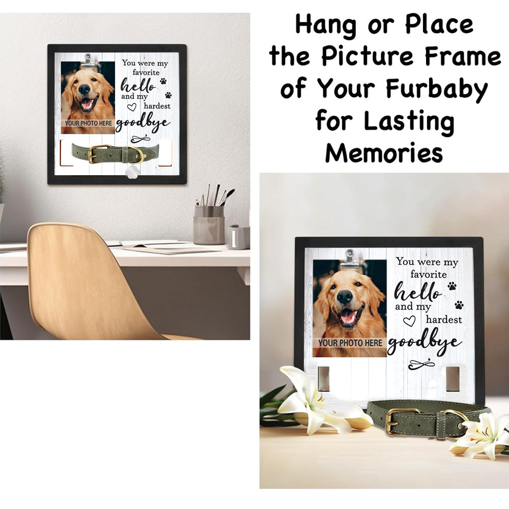 Pet Memorial Photo Frame