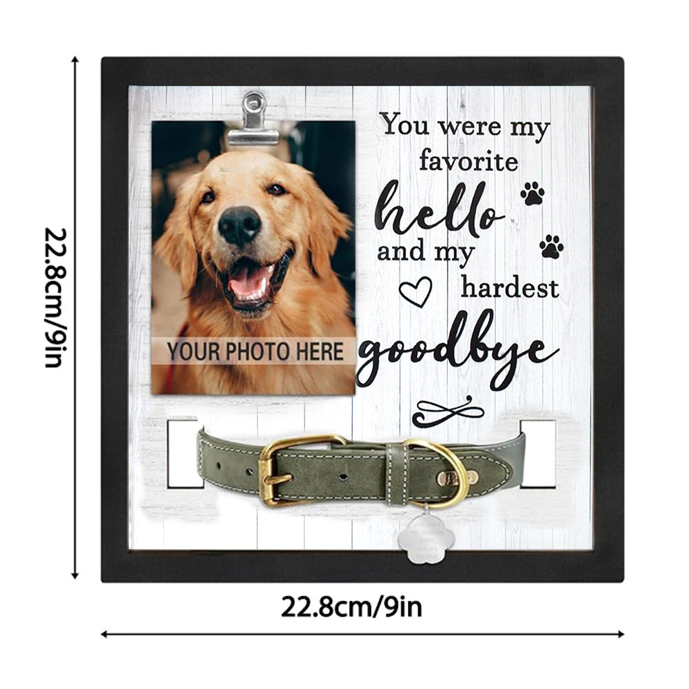 Pet Memorial Photo Frame