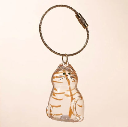 Transparent Cat and Dog Hair Storage Capsule