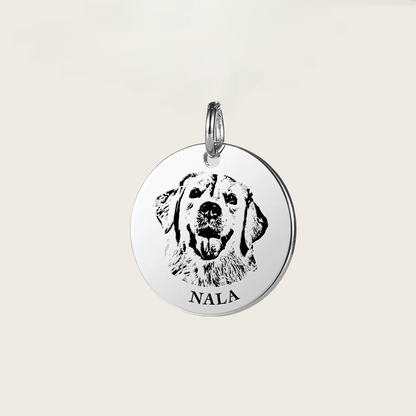 Personalized Pet Face Keychain