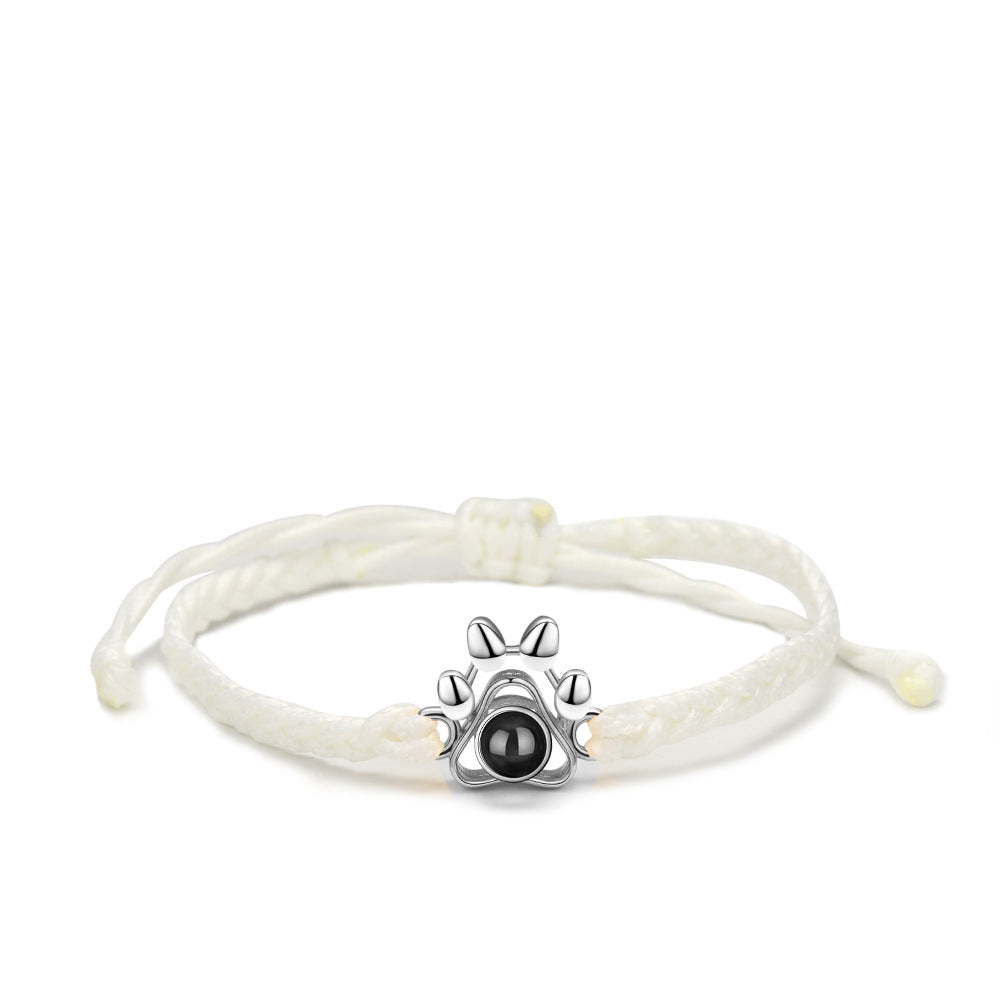 Personalized Paw Photo Bracelet