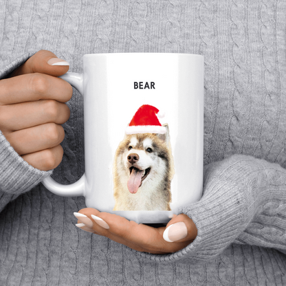 Custom Pet Crayon Painting Mug
