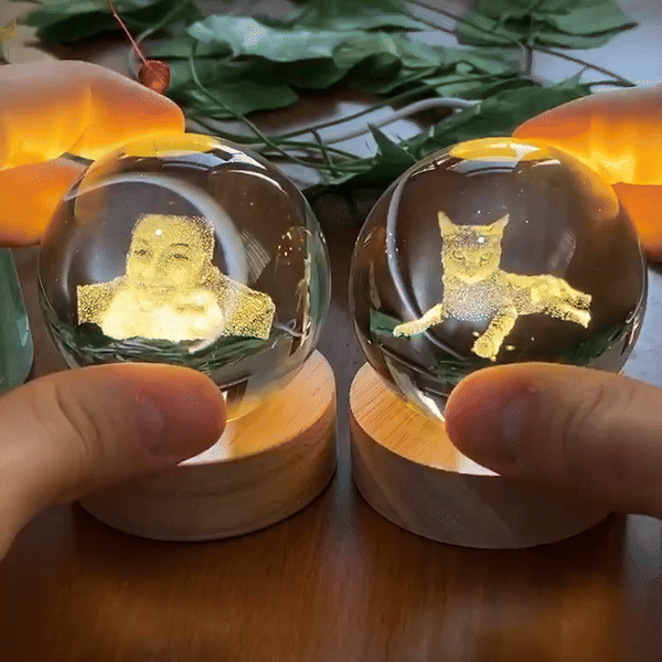 Custom crystal ball