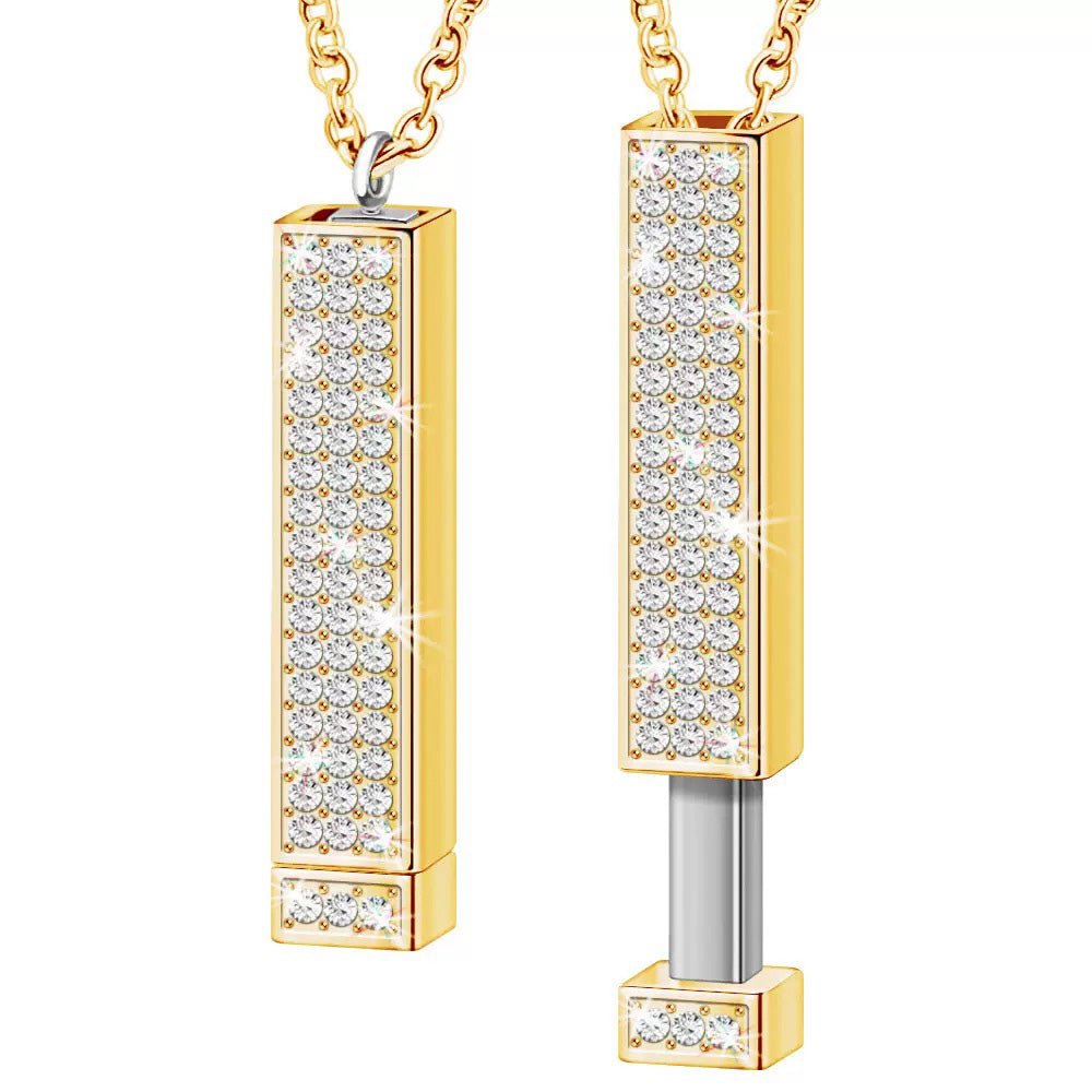 Personalized Hidden Message Bar Necklace
